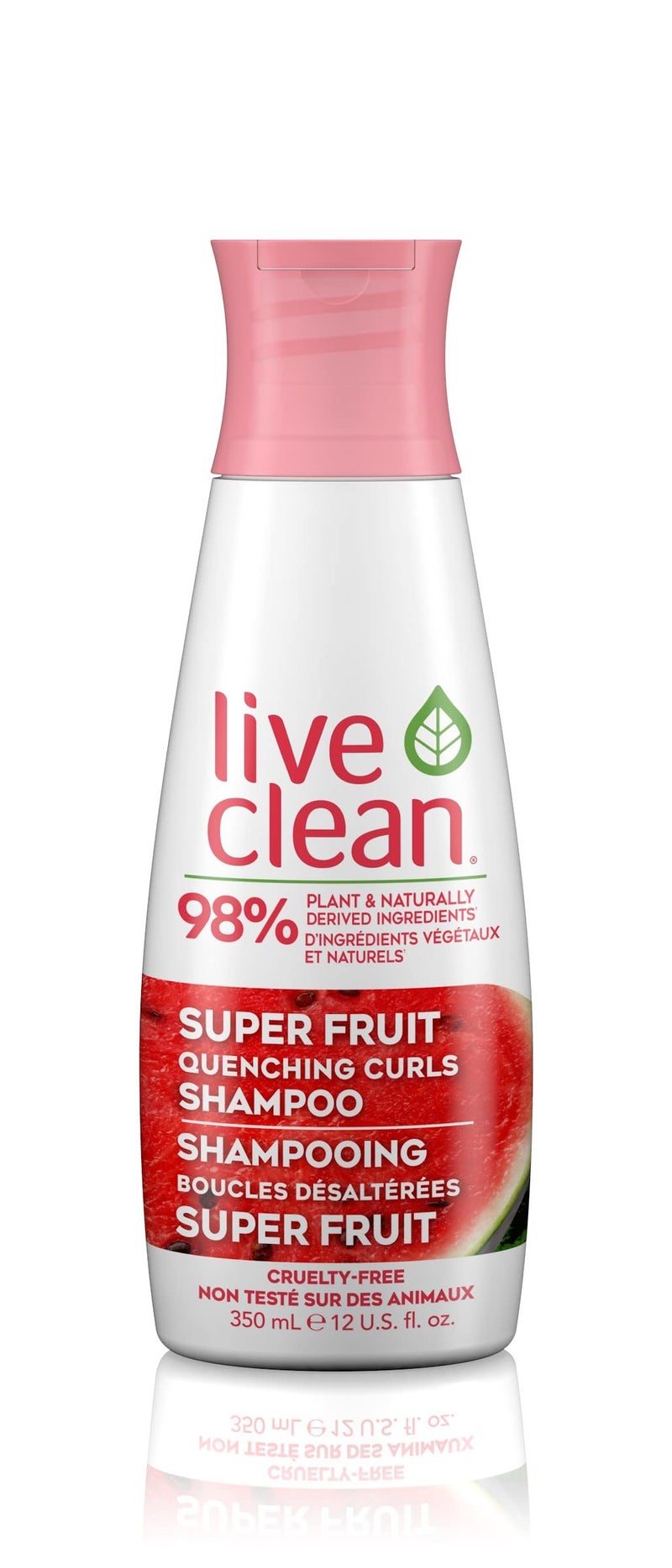 Live Clean Shampoo Super Fruit Waters Quenching Curls 12 Oz